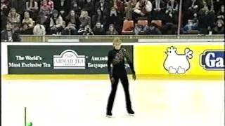 Evgeni Plushenko 2002 Cup of Russia - warmup + SP Adagio + marks