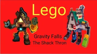 I made a lego a Shack Thron in Gravity Falls .