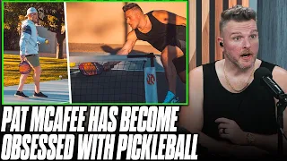 The Pat McAfee Show Discovered Pickleball & Is Now Addicted