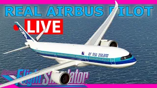 Real Airbus Pilot Flies the A330Neo Live! ETOPS to Melbourne