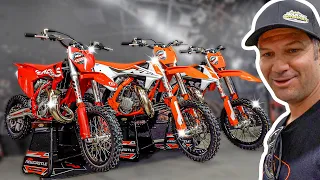 We Picked Up The Kiddos NEW Dirt Bikes In Australia!! Pace Reed On Gas-Gas??