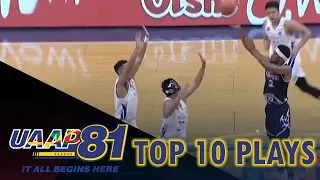 Top 10 Plays - Week 1 | UAAP Season 81 Men's Basketball