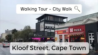 Walking Tour: Kloof Street, Cape Town (city sights and sounds)