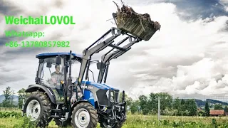 Weichai lovol tractor with front loader