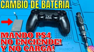 Mando de PS4 NO ENCIENDE,NO CARGA (SOLUCIÓN) // Cambio de Batería Paso a Paso