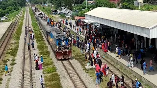 Most Packed Eid Festival Special Train of Bangladesh Railway