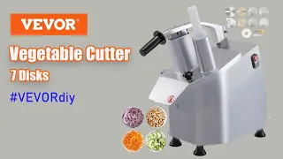 VEVOR Multi-Functional Food Processor - Vegetable Cutter Commercial