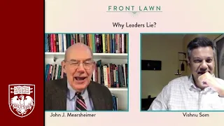John Mearsheimer & Vishnu Som on "Why Leaders Lie": Jaipur Literature Festival 2021