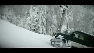 Suzuki Jimny Camoplast Tatou 4s winter/snow test