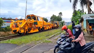 Random Video Kereta Luar Biasa di Perlintasan Liar dan Jembatan