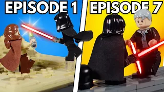 Building Every Star Wars Movie in LEGO