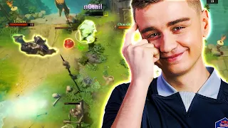 N0tail Pugna playing against Techies in a Nutshell 💣