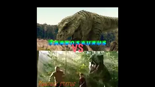 T-Rex Vs Tarbosaurus Baastar/#dinosaurs #vsvideos #Kunjuzz World🦖🦖