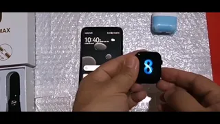 كيفية الربط و الإتصال بالساعة   Smart watch W26 PRO MAX  مع الهاتف المحمول  عن طريق البلوتوث