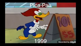 A Evolução Do Pica-Pau Parte 2 (1960-1999-2021)