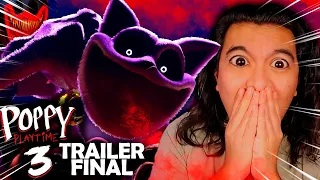 CATNAP ES REALMENTE TERRORÍFICO Y ¿HUGGY REGRESA? DASITO REACCIONA al TRAILER 2 de POPPY PLAYTIME 3