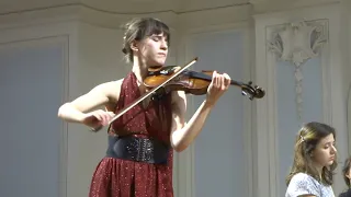 Skoryk Carpatian rhapsody, V.Tulskaya(violin) and N.Igumnova(piano) play/Скорик Карпатская рапсодия,