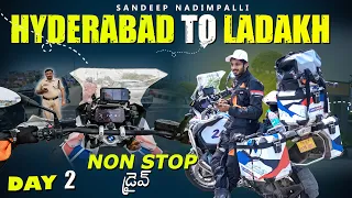 Hyderabad To Ladakh Via Spiti | Day-2 | Sandeep Nadimpalli | Telugu |