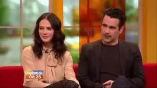 Colin Farrell & Jessica Brown Findlay Interview   Daybreak