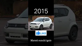 evolution of maruti suzuki ignis (2000–2022)#marutisuzuki#marutisuzukiindia#shorts