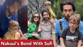 Nakuul Mehta's Growing Bond With His Son Sufi Post Bade Achhe Lagte Hain 3