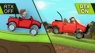 I Made Hill Climb Racing in 3D with RTX ON