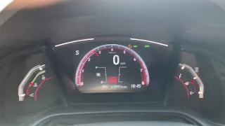 2019 Honda Civic 1.5T acceleration 0-60mph