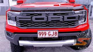 Next Gen Ford Ranger Raptor 35” tyres 3” lift Fuel Offroad Wheels #youtube #car