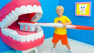 Chris learns how important to take care of your teeth Kids cartoons | Funny cartoons | Kids songs |
