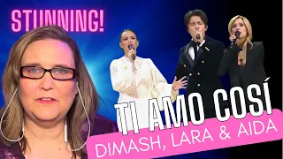 LOVE! Dimash, Lara Fabian, and Aida Garifullina "Ti Amo Cosi" #dimash #larafabian #aidagarifullina