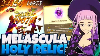 I Got to Use the Red Melascula Holy Relic! PVP Showcase! | Seven Deadly Sins: Grand Cross