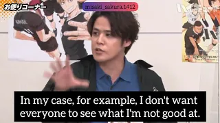 『ENG SUB』Miyano Mamoru, Kabumoto Hideaki and Nojima Kenji talking about how to relieve nervousness