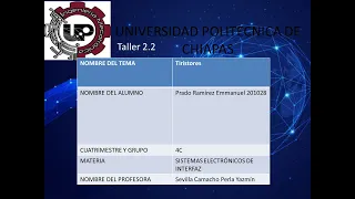 Rectificador Controlado de Silicio (SCR) Emmanuel Prado Ramírez_4C_Taller2.2