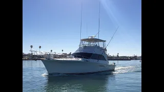 Ocean Yachts Super Sport 48  - cockpit and rails refinished