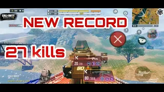 I JUST BROKE MY KILLS RECORD | COD MOBILE | SOLO VS SQUADS