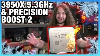 AMD R9 3950X Frequency vs. Temperature Scaling & 5.3GHz OC Stream Recap