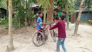 হাস্যকর ফানি ভিডিও |সাইকেল চুরি নিনজা টেকনিক🤣🤣 #funnyvideo #viral