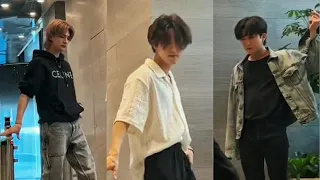 Stray Kids HAN, HYUNJIN, CHANGBIN focus dancing to 'because of you' by ne-yo (from skz tiktok)