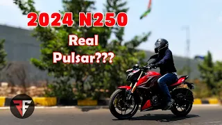 2024 Pulsar N250 - Ride Review | 250cc Commuter or Real Pulsar? - Rev Explorers