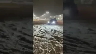 Audi на снег дрифт