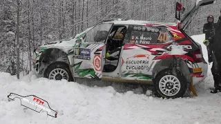 WRC Rally Sweden 2024 / 3 OFF`S & BIG MOMENTS / FRIDAY