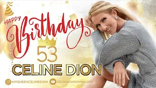 CELINE DION from 1 to 53 YEARS OLD | #HappyBirthdayCelineDion #CelineDion 2021