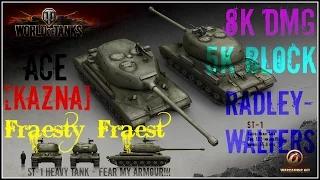 WOT - ST-1 , High Cal. + Radley-Walter's - 8k Dmg + 5k Block+ 8 kills by Fraesty_Fraest [KAZNA]