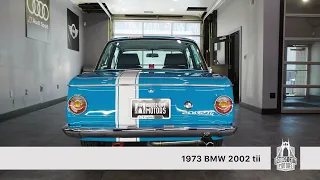 1973 BMW 2002 Tii - Bring A Trailer Listing Highlight, Cold Start, Driving, & Drive By Video