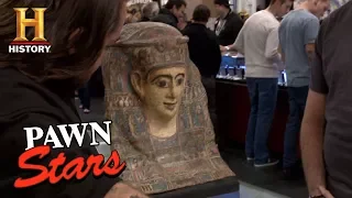 Pawn Stars: The Egyptian Cartonnage Mummy Mask | History