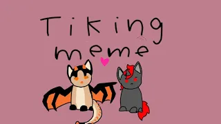 Tiking meme (blood warning) (Roblox Adopt Me) ft bat dragon