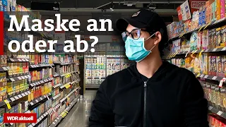 Maskenpflicht entfällt im Supermarkt: So gehen Kunden und Angestellte damit um | WDR Aktuelle Stunde