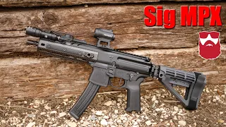 The Ultimate Sig Sauer MPX First Shots: Gen 3 8" 9mm PCC