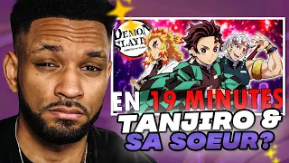 Je RÉAGIS à Demon Slayer (saison 2) EN 19 MINUTES de Re: Take