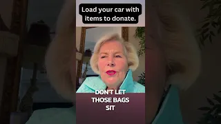 Load your car with items to donate... #declutteringtips #startnow #minimalism  #simplifyyourlife